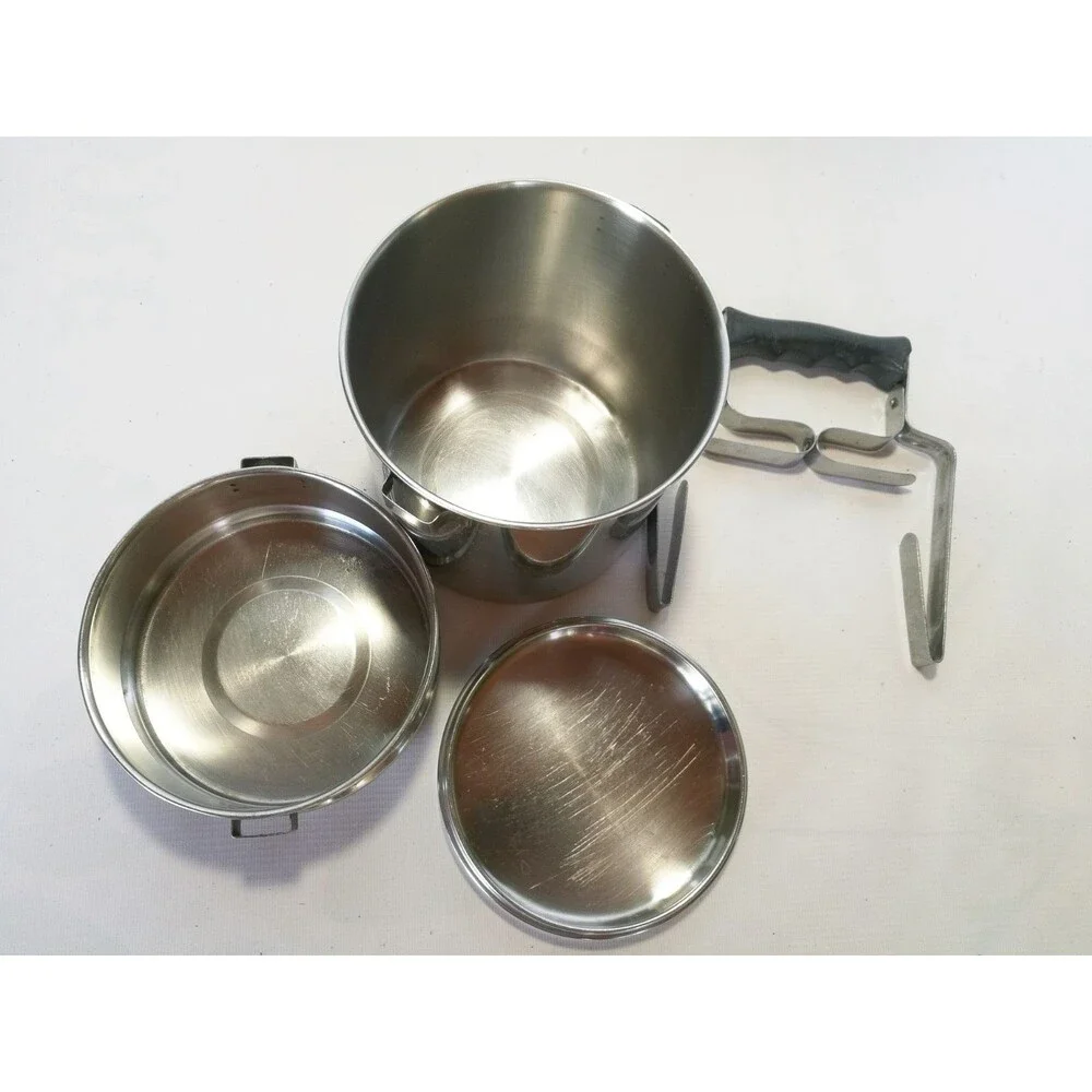 Stainless steel food carrier